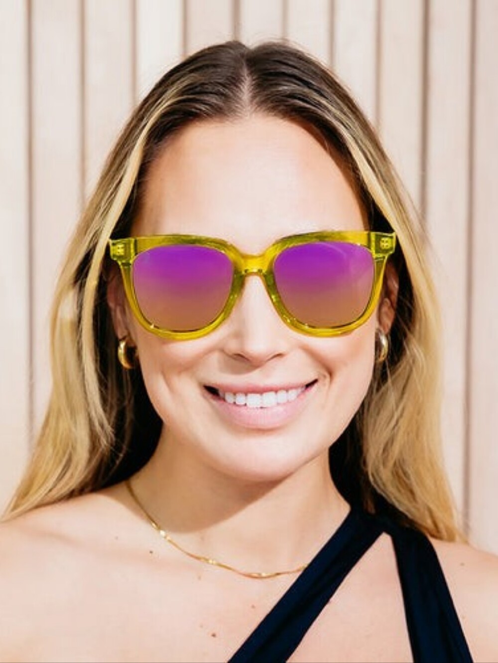 Blenders Sunglasses POLARIZED Grove Spark Lime